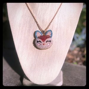 Betsey  Johnson charm necklace